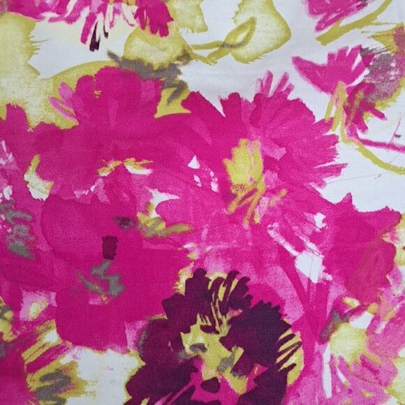 Charter Club Pinks floral pencil skirt Stretch Cotton size 8 - Picture 6 of 6